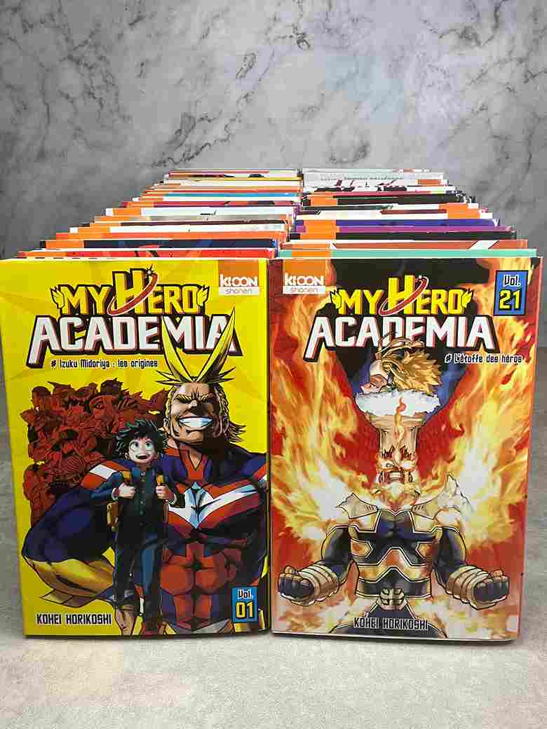 My Hero Academia Collection Complète 38 Tomes ( Tome 36 Collector Neuf )