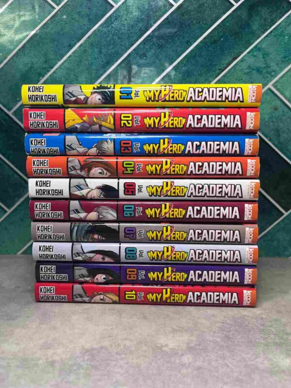 My hero academia : Tomes du 1 au 10