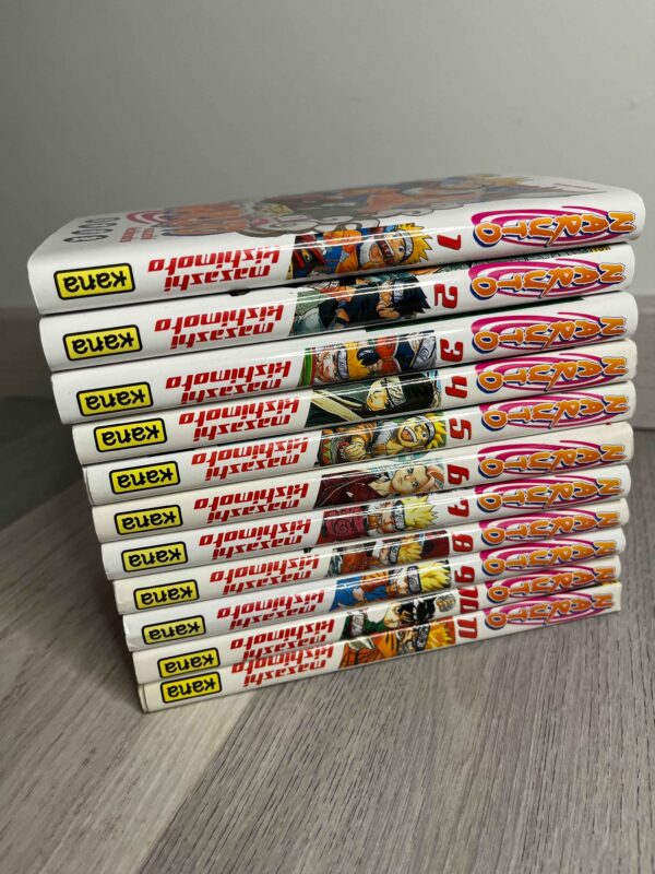 Naruto tomes du 1 au 11