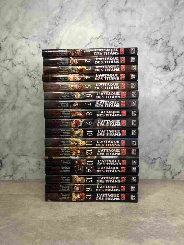 L’attaque des titans - Before the fall : Collection complète 17 tomes