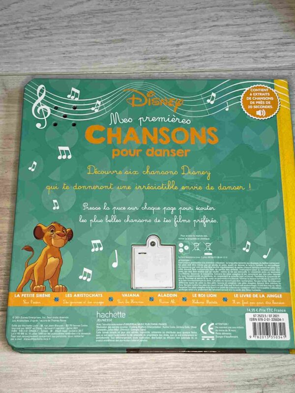Disney- Mes premières chansons à danser