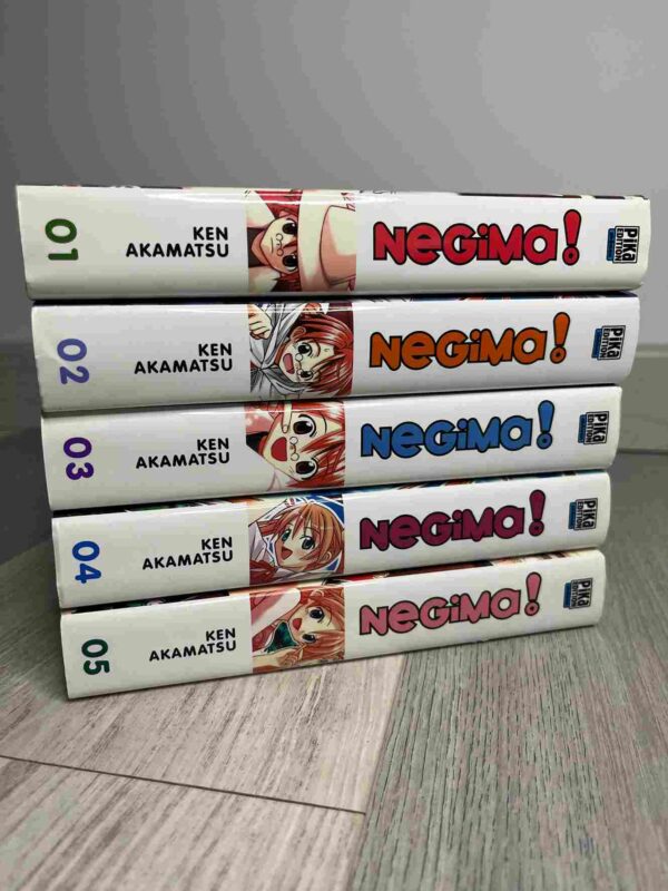 Negima : tomes doubles du 1 au 5