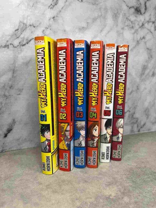 My Hero Academia : Tomes du 1 au 6