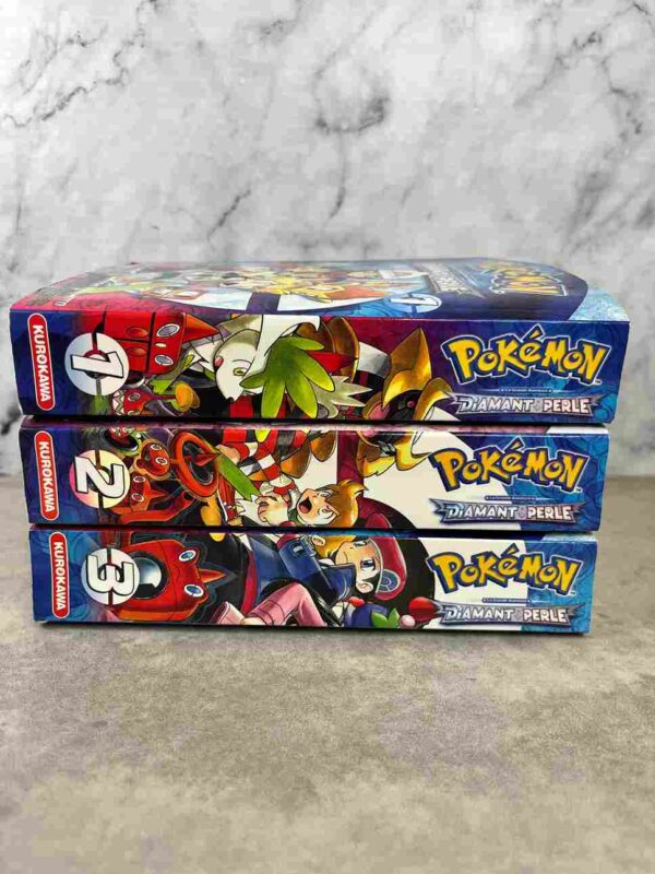 Pokemon - diamant perle  :  Tomes 1 a 3
