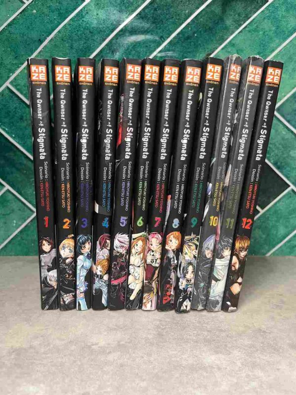 The Qwaser of Stigmata  :  Tomes du 1 au 12