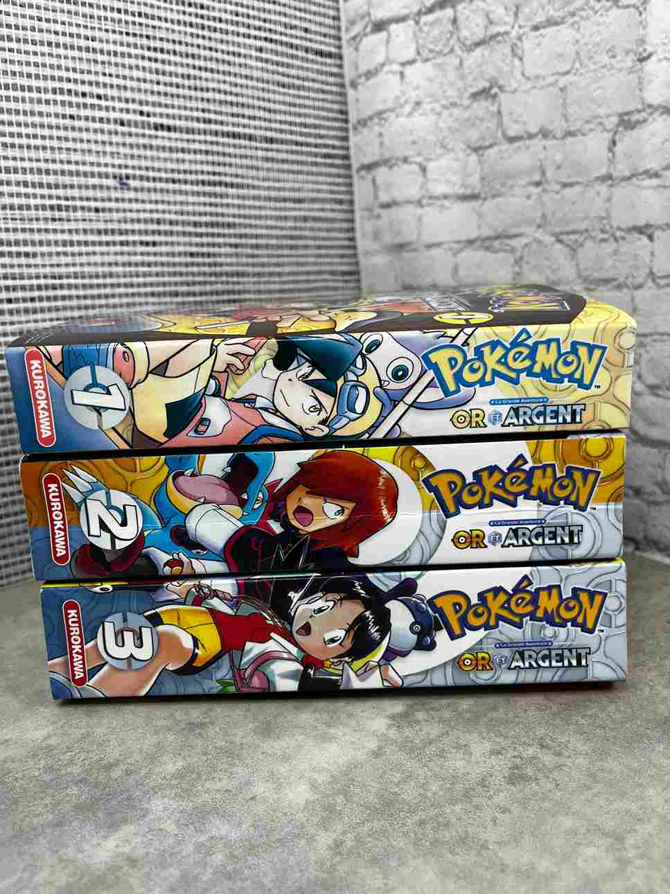 Pochettes Transparentes Set A4 Pokémon Or et Argent
