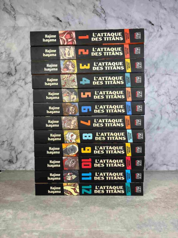 L'Attaque Des Titans : Édition Colossale -Integrale - 12 Tomes