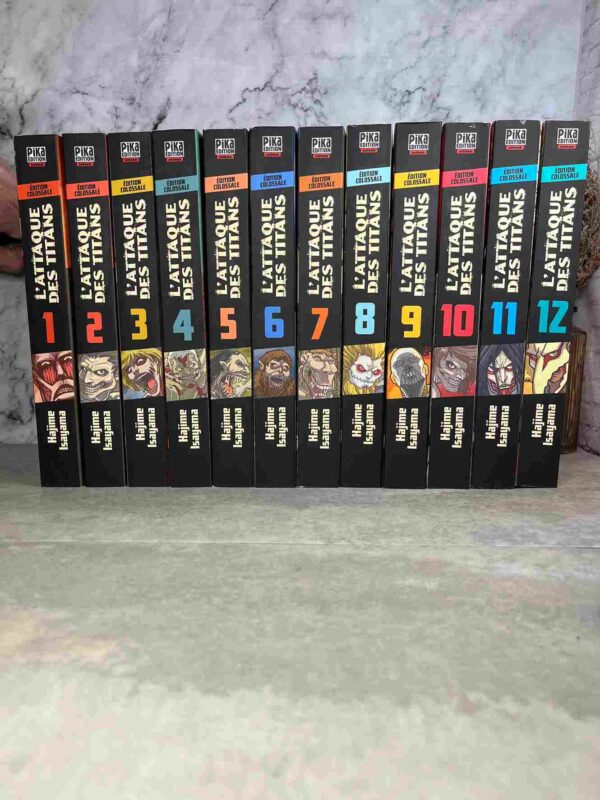 L'Attaque Des Titans : Édition Colossale -Integrale - 12 Tomes