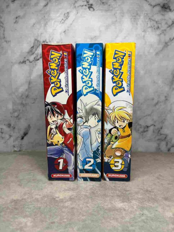 Pokemon - La grande aventure :  Collection Complète - 3 Tomes
