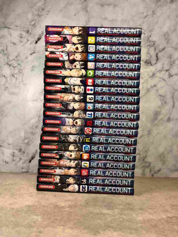 Real Account : Tome du 1 au 20