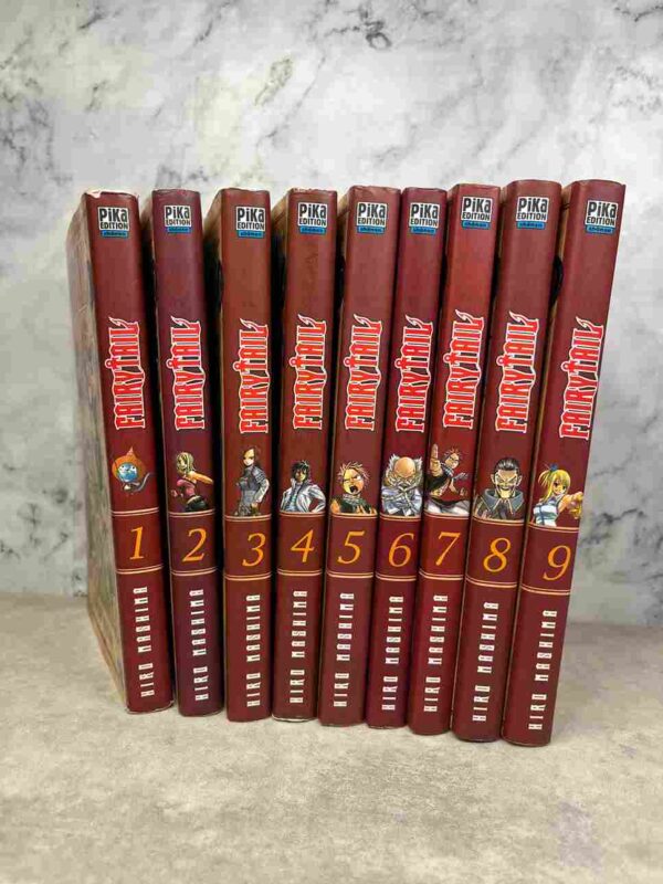 Fairy tail  : tomes du 1 au 9
