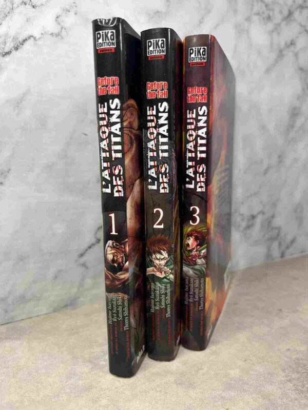 L’attaque des titans - Before the fall : Tomes 1 a 3