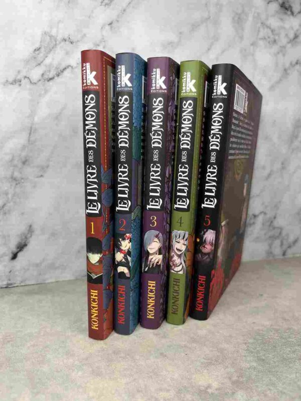 Le Livre Des Demons   :   Tomes 1 a 5