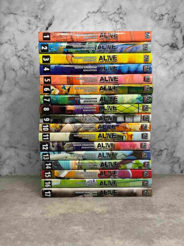 Alive Last Evolution : Tomes du 1 au 17 ( ancien manga de bibliothèque )
