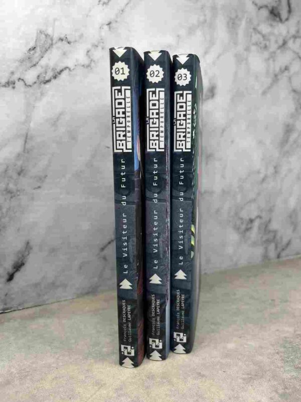 La Brigade Temporelle - Le Visiteur Du Futur : Collection Complète - 3 Tomes