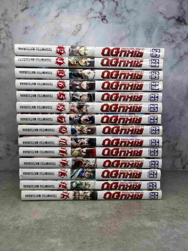 Rikudo - Riku-Do La rage aux poings : Tomes du 2 au 15