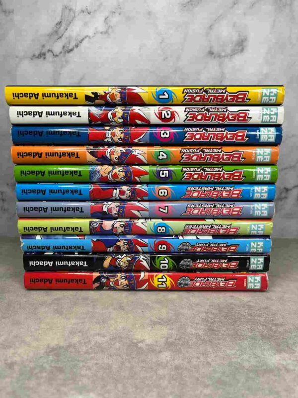 Beyblade Metal Fusion - Collection Complète : 11 Tomes