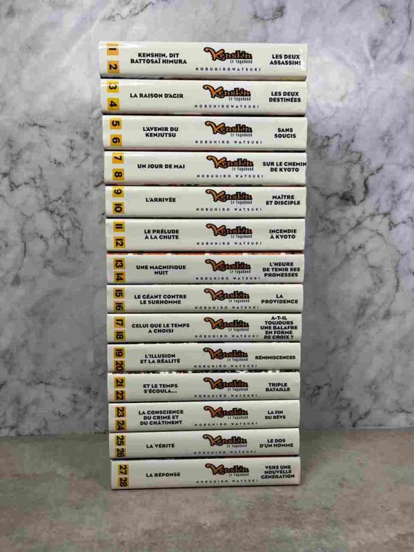 Kenshin Le Vagabond :  Collection Complète - 14  Tomes Doubles