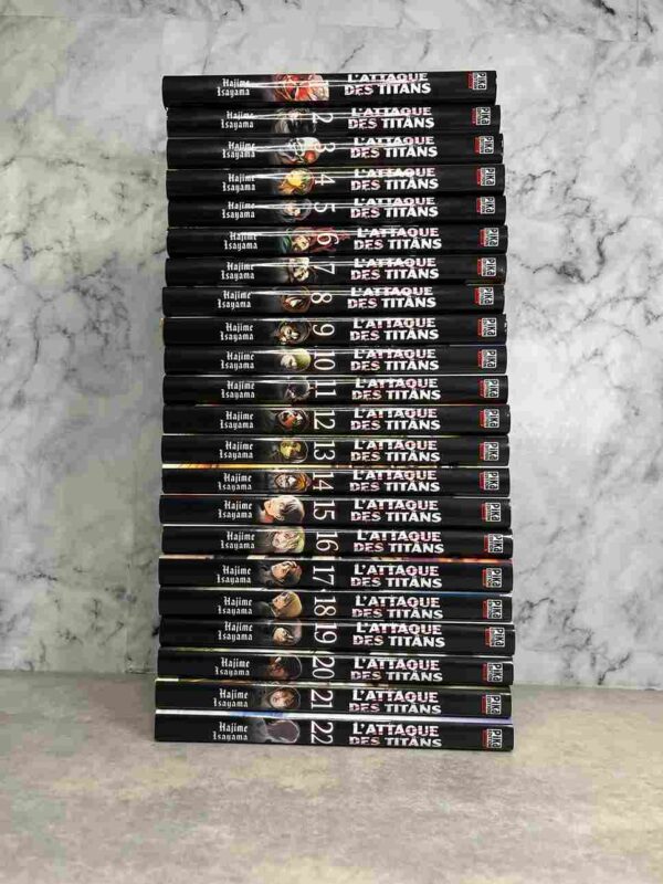 L'attaque Des Titans : Tome du 1 au 22