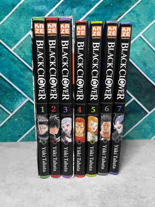 Black Clover  :  Tomes 1 au 7 ( coffret 1 a 3 )