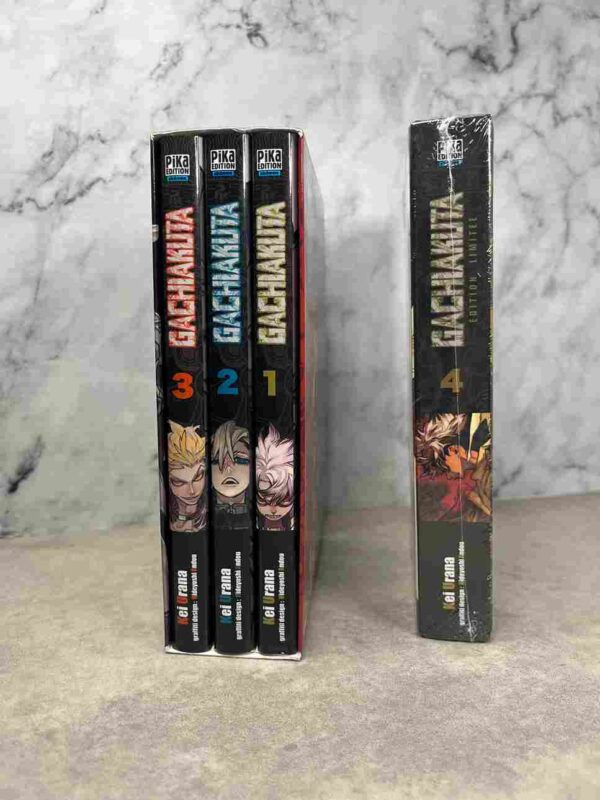 Gachiakuta  : Tomes du 1 au 4 - coffret 1-3 + collector tome 4 Neuf