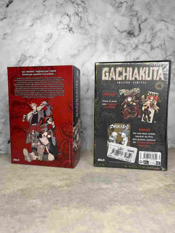 Gachiakuta  : Tomes du 1 au 4 - coffret 1-3 + collector tome 4 Neuf