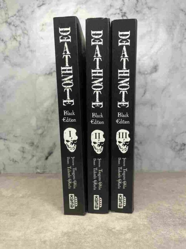 Death Note - Black Edition  :  Tome 1 a 3