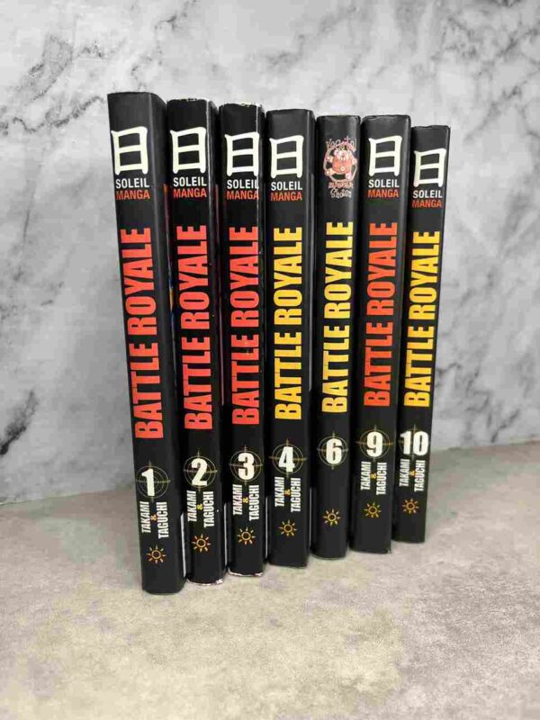 Battle Royale - 1 Er Edition : Tomes 1 a 4 + 6 / 9 et 10