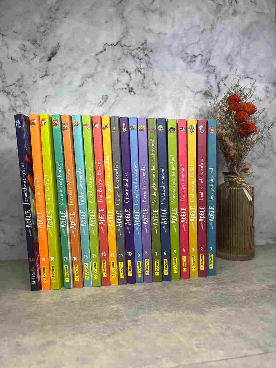 Mortelle Adele - Collection Complète : 20 Tomes Bayard Jeunesse - Nolax ...