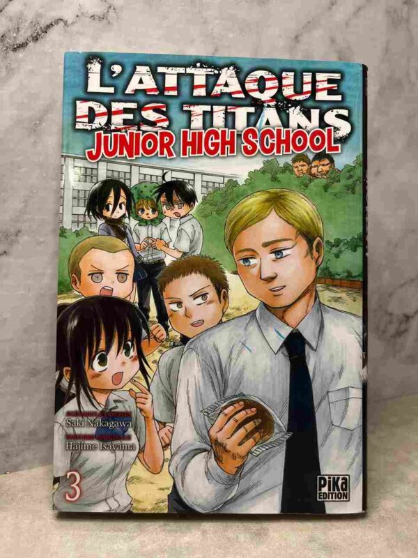 L'attaque des titans : Junior High School - Tome 1-3 + 6-7