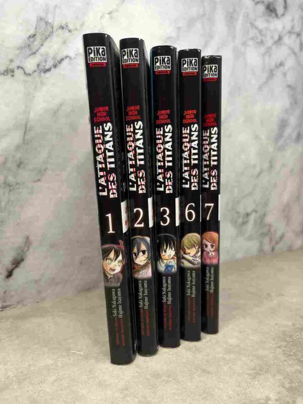 L'attaque des titans : Junior High School - Tome 1-3 + 6-7