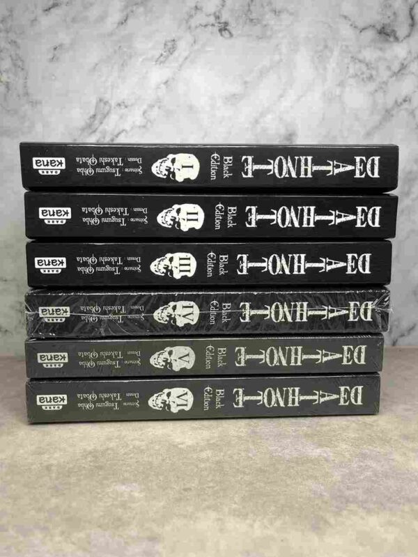 Death Note - Black Edition - Collection Complète : 6 Tomes + Short Stories