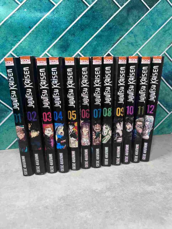 Jujutsu Kaisen  :  Tomes du 1 a 12