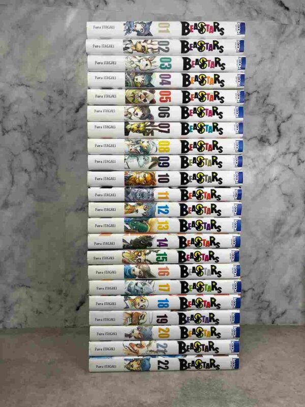 Beastars : Collection Complète - 22 Tomes ( + coffret tome 1 et 2 )