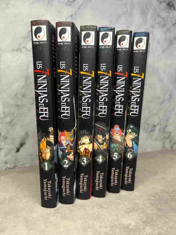 Les 7 Ninjas D' Efu  : Tomes du 1 a 6