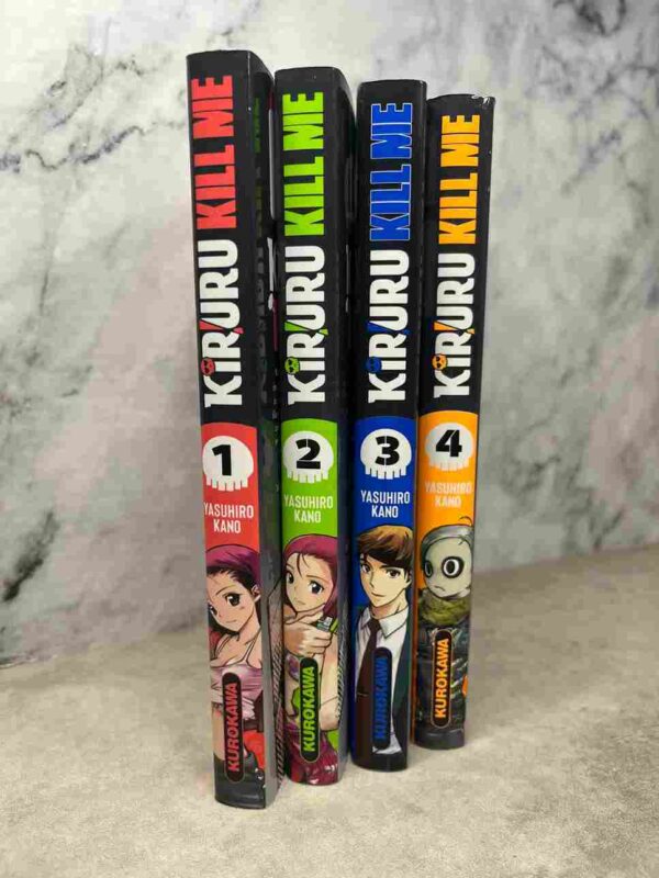 Kiruru kill me : Tomes du 1 a 4