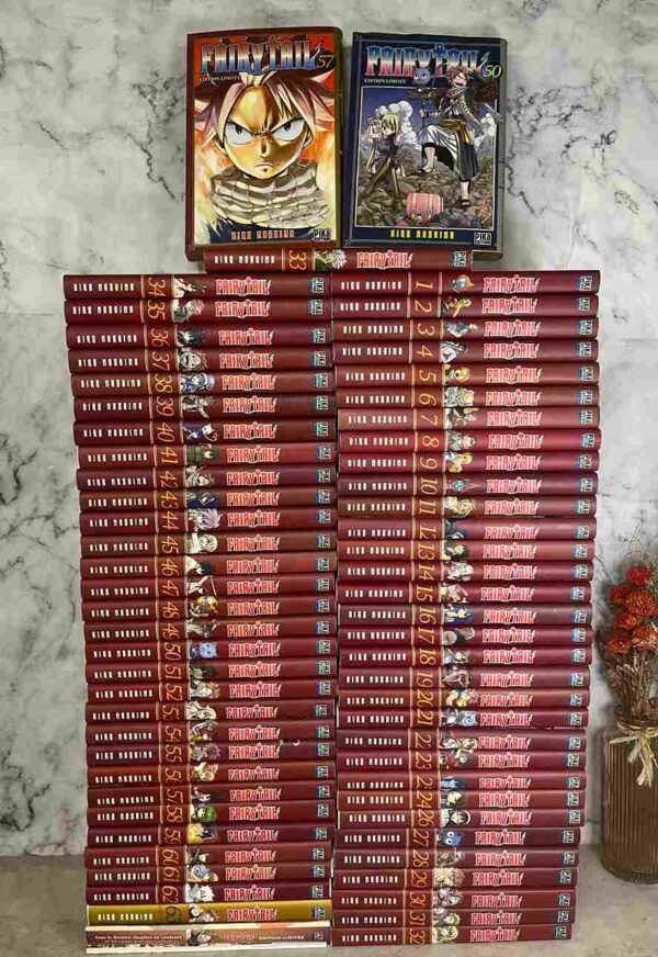 Fairy tail : Collection Complète - 63 Tomes + Collector 50 - 57 et 63
