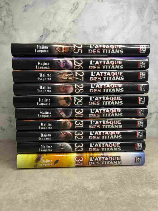 L'attaque Des Titans  :  Tomes du 25 au 34