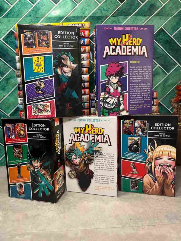 My Hero Academia : Collection Complète - 42  Tomes ( Coffrets : 31 / 32 / 34 / 36 et 37 collector )