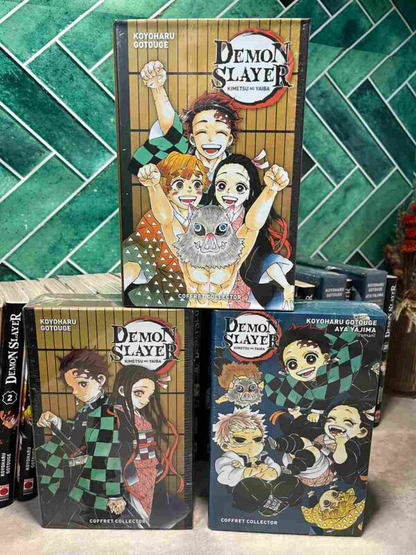 Demon Slayer  : Collection Complète - 23 Tomes ( 5 coffrets collectors neuf  )