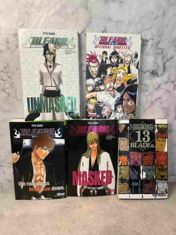 Bleach :  5 Tomes hors series ( unmasked / 13 blades etc.. )