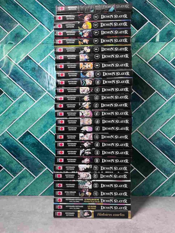 Demon Slayer : Collection Complète - 23 Tomes ( + spin off / histoires courtes + 2 romans )