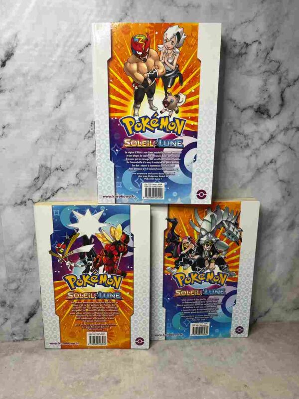 Pokemon - Soleil et Lune : Tomes 1 a 3