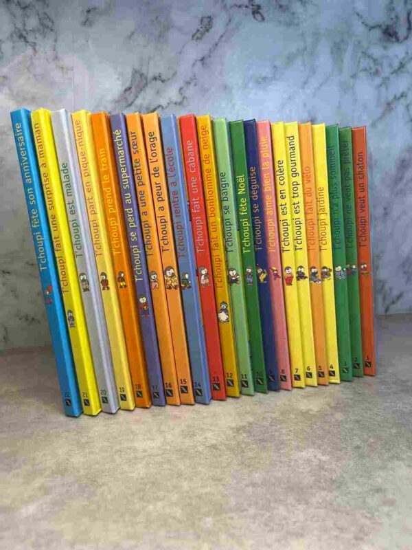 T'choupi / Tchoupi - Thierry Courtin  :  Tome 1 a 22