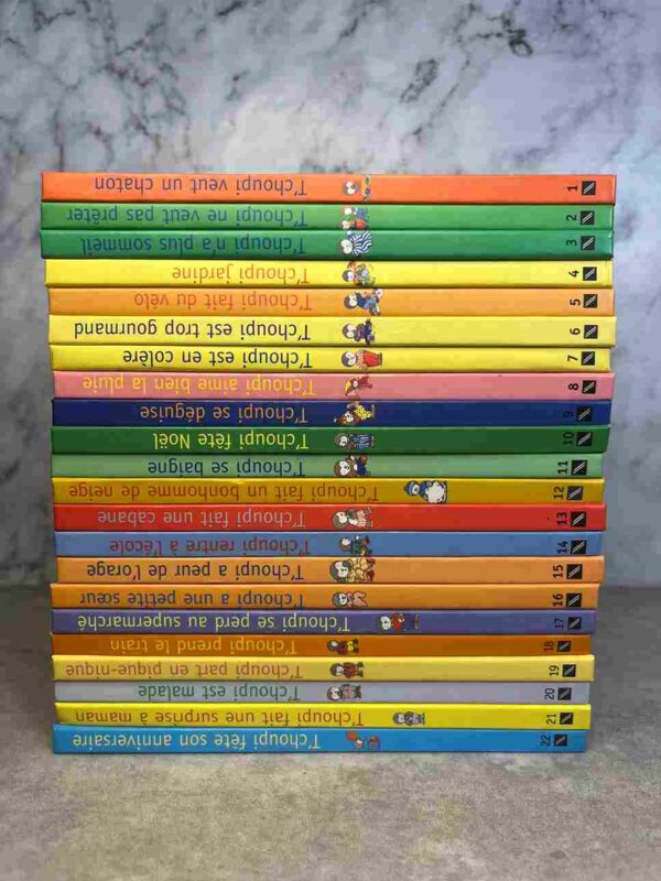 T'choupi / Tchoupi - Thierry Courtin  :  Tome 1 a 22