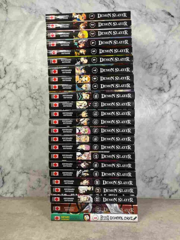 Demon Slayer  : Collection Complète - 23 Tomes ( Tome 23 collector + School Days )