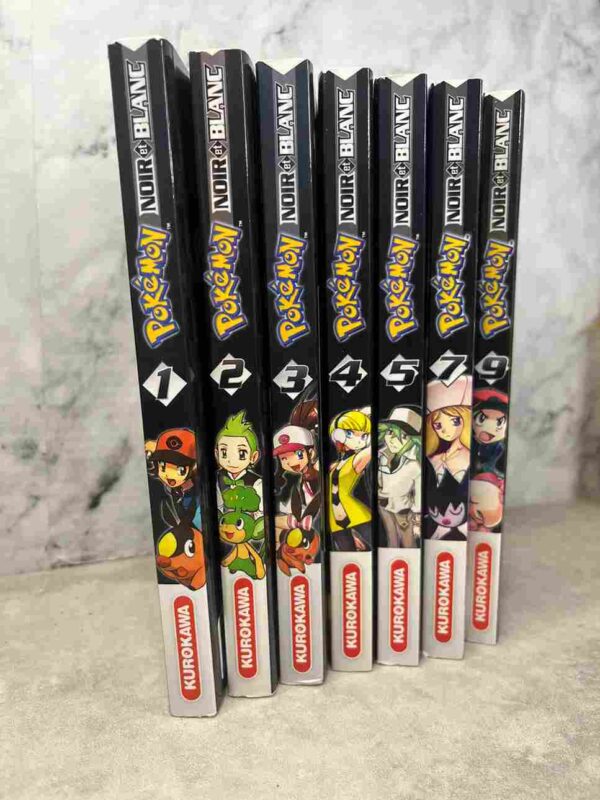 Pokemon - Noir et Blanc  :  Tome du 1 au 9 ( sans les tomes 6 et  8 )