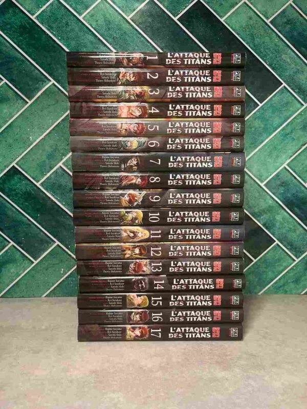 L’attaque des titans - Before the fall : Collection complète 17 tomes