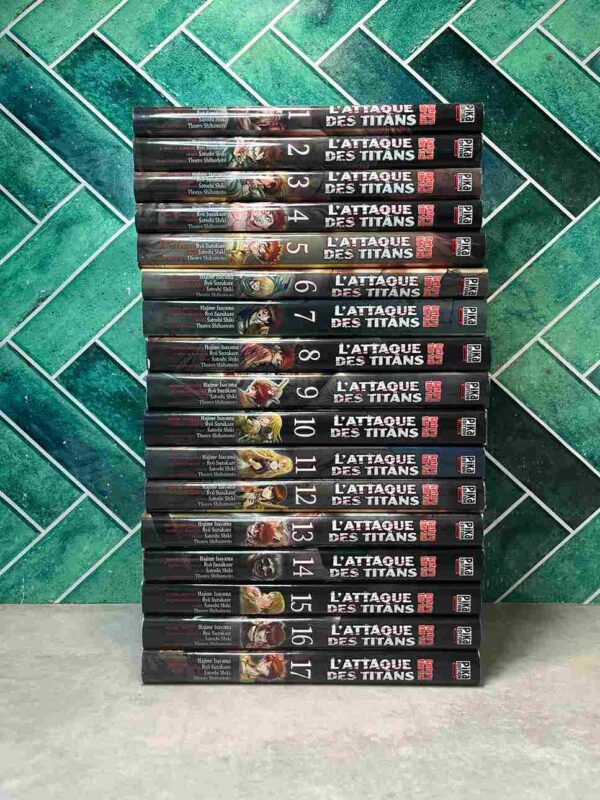 L’attaque des titans - Before the fall : Collection complète 17 tomes
