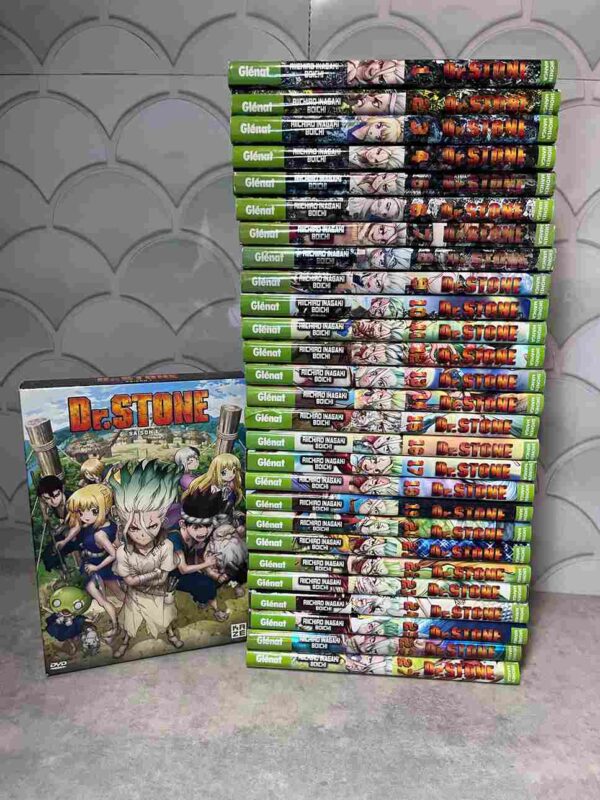 Dr Stone  : Collection Complète - 27 Tomes (  + Dvd saison 1 )